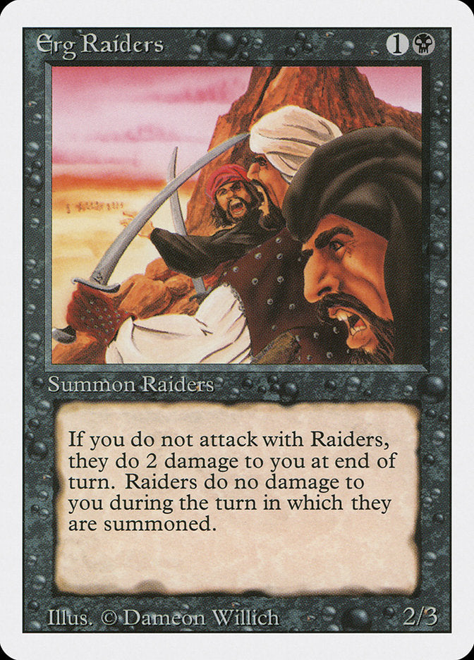 Erg Raiders [Revised Edition] | Card Merchant Takapuna