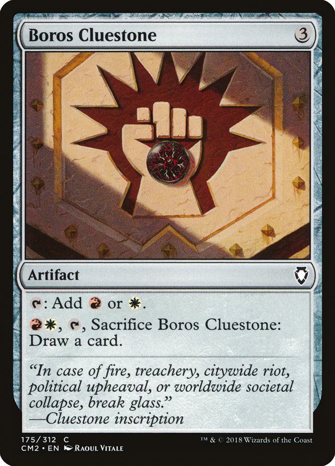 Boros Cluestone [Commander Anthology Volume II] | Card Merchant Takapuna