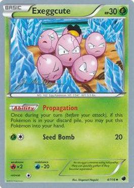 Exeggcute (4/116) (HonorStoise - Jacob Van Wagner) [World Championships 2015] | Card Merchant Takapuna