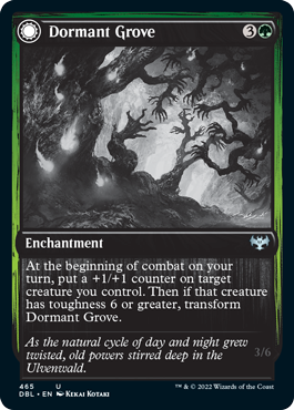 Dormant Grove // Gnarled Grovestrider [Innistrad: Double Feature] | Card Merchant Takapuna