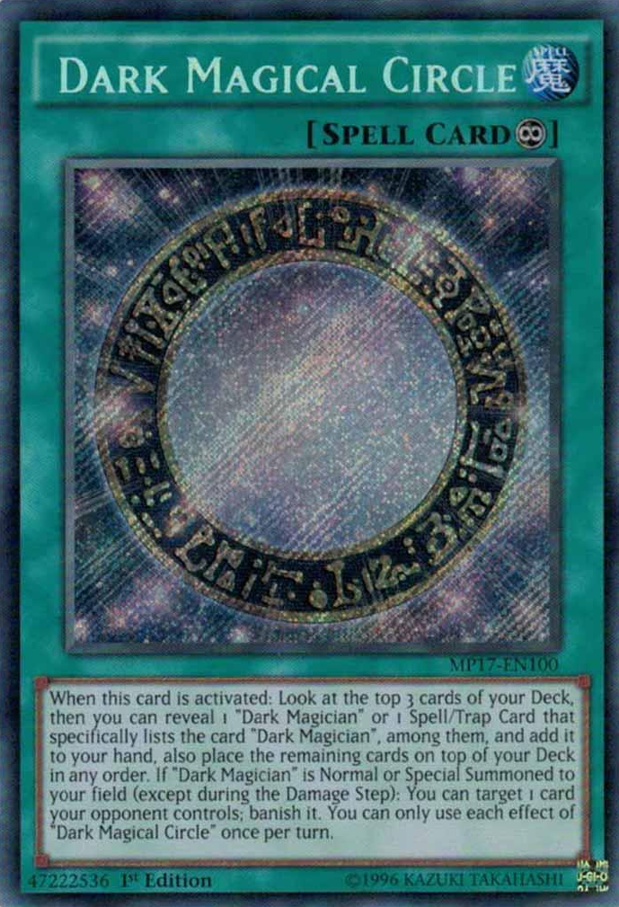 Dark Magical Circle [MP17-EN100] Secret Rare | Card Merchant Takapuna