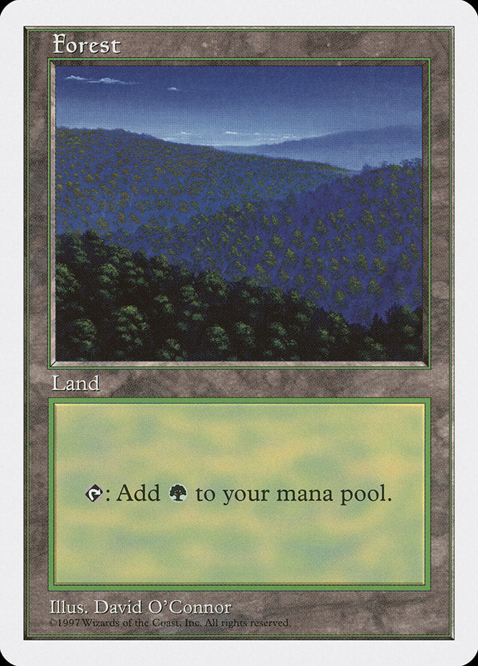 Forest (447) [Fifth Edition] | Card Merchant Takapuna