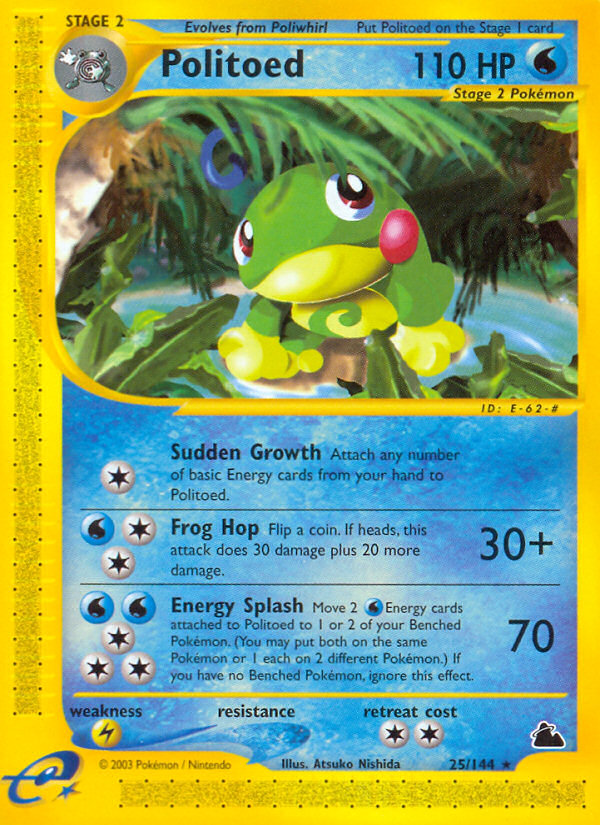 Politoed (25/144) [Skyridge] | Card Merchant Takapuna