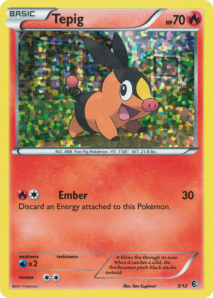 Tepig (3/12) [McDonald's Promos: 2011 Collection] | Card Merchant Takapuna