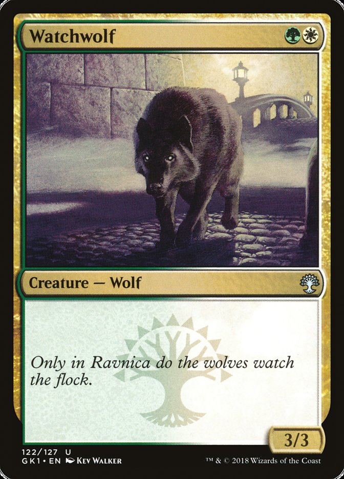 Watchwolf [Guilds of Ravnica Guild Kit] | Card Merchant Takapuna