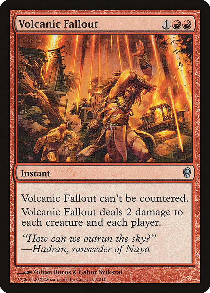 Volcanic Fallout [Conspiracy] | Card Merchant Takapuna