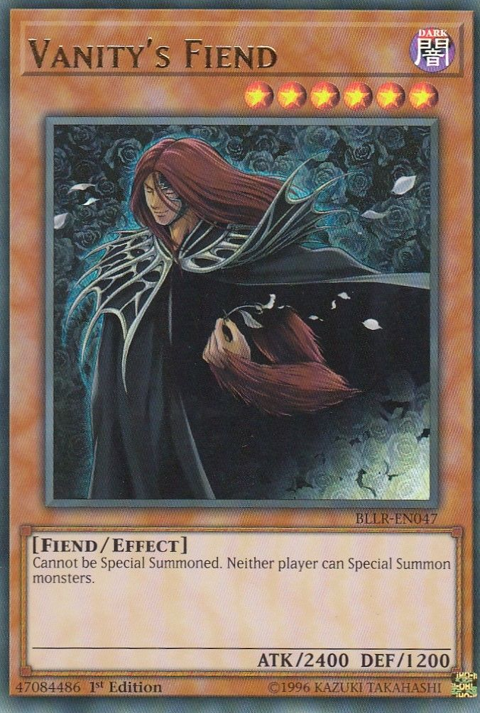 Vanity's Fiend [BLLR-EN047] Ultra Rare | Card Merchant Takapuna