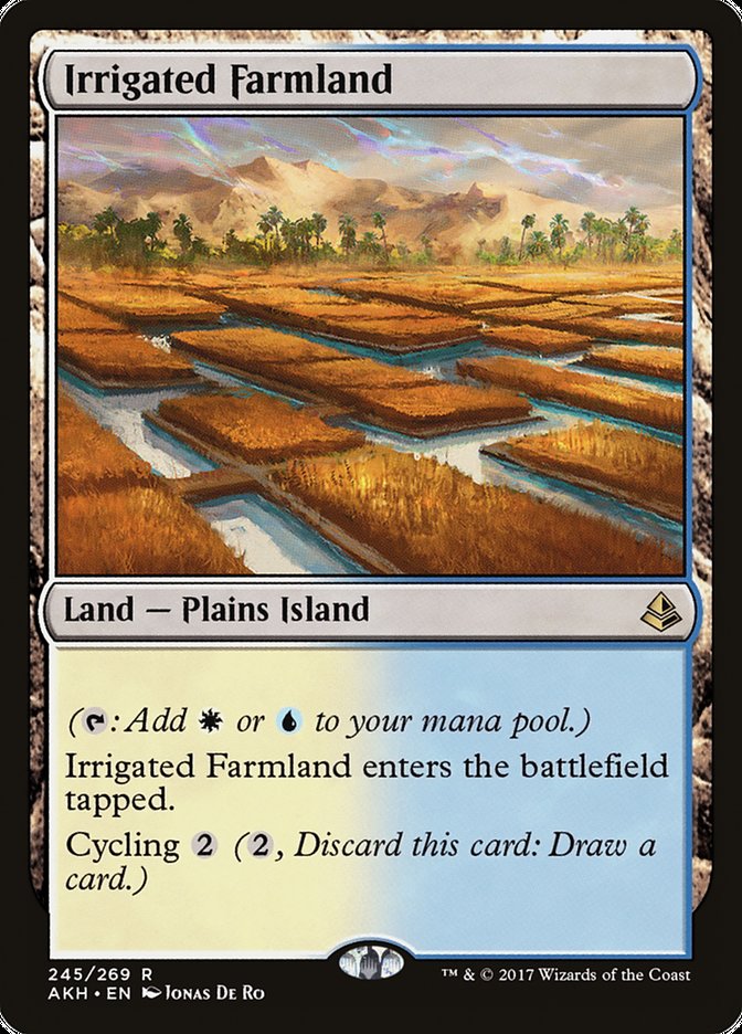 Irrigated Farmland [Amonkhet] | Card Merchant Takapuna