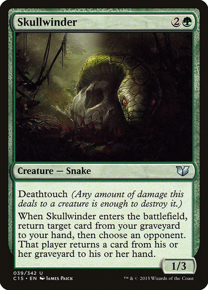 Skullwinder [Commander 2015] | Card Merchant Takapuna