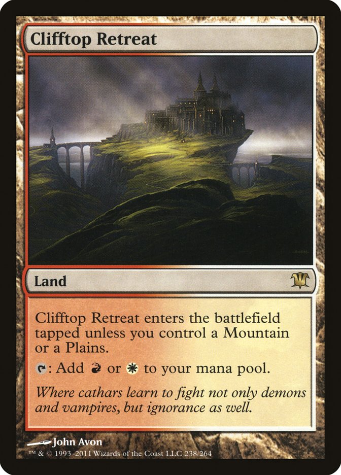 Clifftop Retreat [Innistrad] | Card Merchant Takapuna