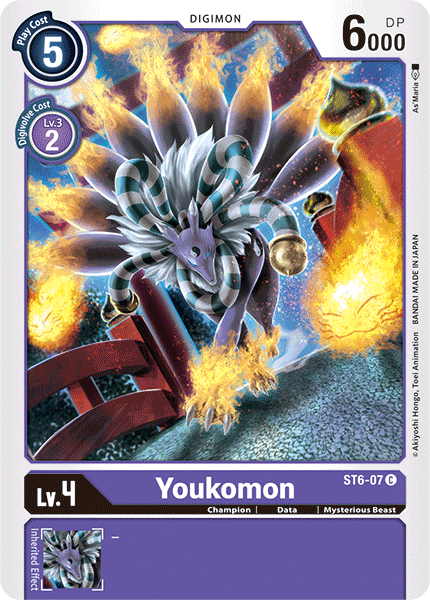 Youkomon [ST6-07] [Starter Deck: Venomous Violet] | Card Merchant Takapuna