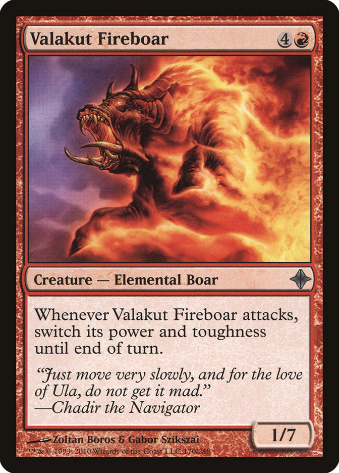 Valakut Fireboar [Rise of the Eldrazi] | Card Merchant Takapuna