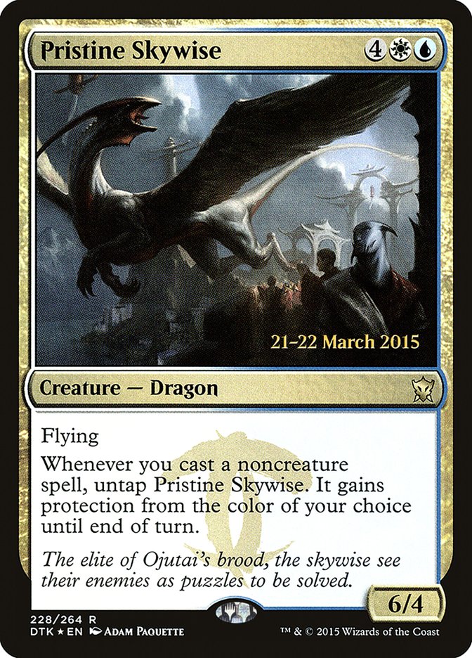 Pristine Skywise [Dragons of Tarkir Prerelease Promos] | Card Merchant Takapuna