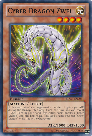 Cyber Dragon Zwei [SDCR-EN004] Common | Card Merchant Takapuna