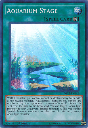 Aquarium Stage [DRL2-EN042] Super Rare | Card Merchant Takapuna