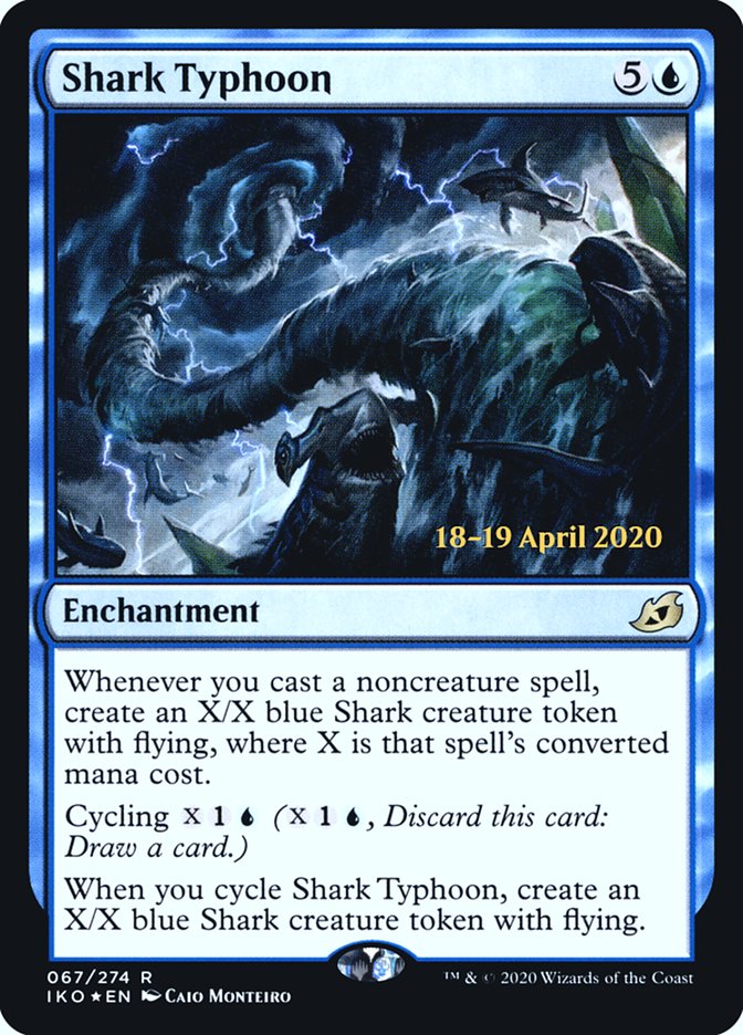 Shark Typhoon [Ikoria: Lair of Behemoths Prerelease Promos] | Card Merchant Takapuna