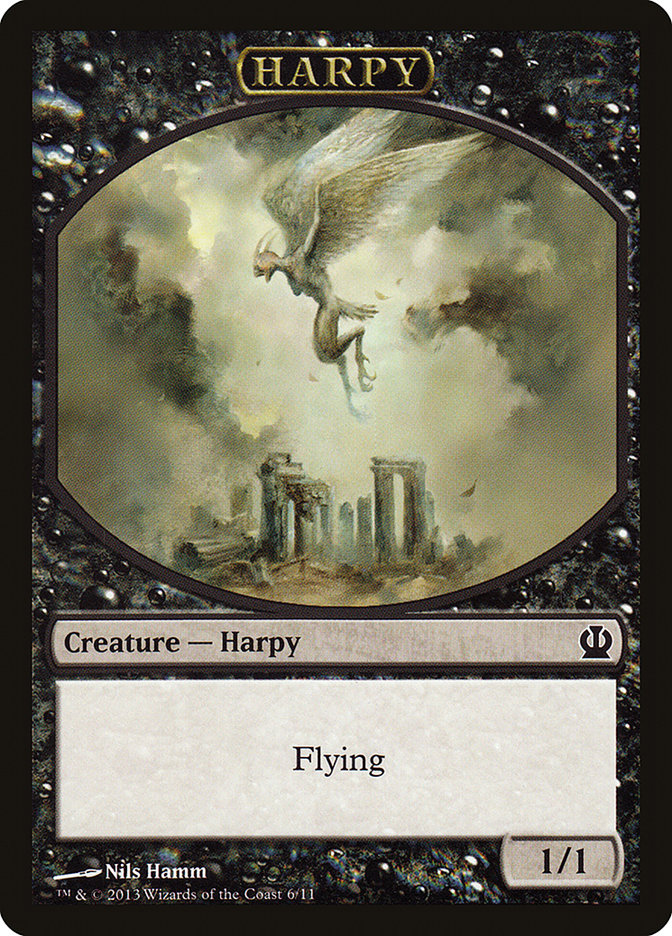 Harpy Token [Theros Tokens] | Card Merchant Takapuna