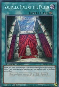 Valhalla, Hall of the Fallen (Secret) [SBCB-EN141] Secret Rare | Card Merchant Takapuna