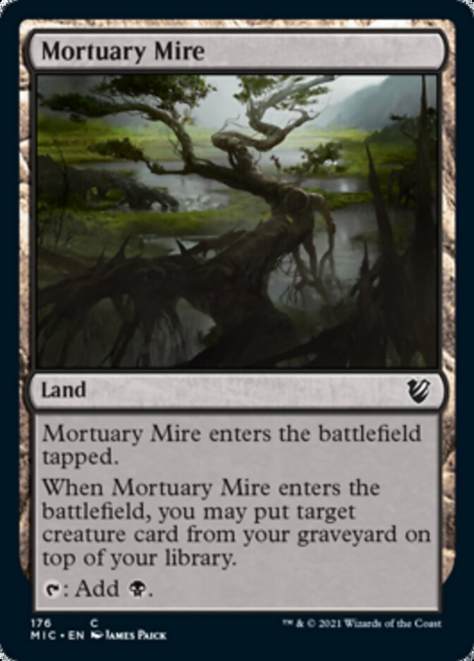 Mortuary Mire [Innistrad: Midnight Hunt Commander] | Card Merchant Takapuna