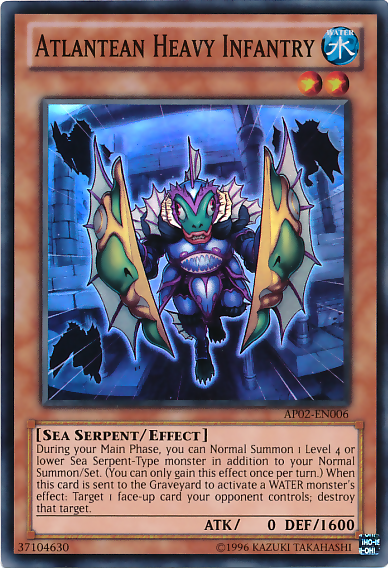 Atlantean Heavy Infantry [AP02-EN006] Super Rare | Card Merchant Takapuna