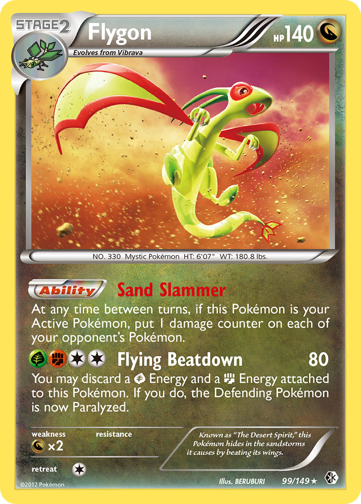 Flygon (99/149) [Black & White: Boundaries Crossed] | Card Merchant Takapuna