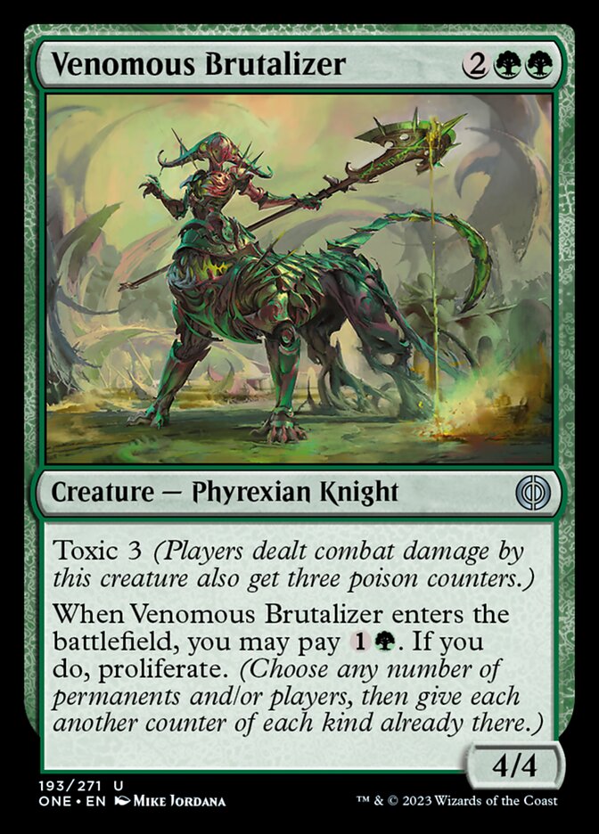 Venomous Brutalizer [Phyrexia: All Will Be One] | Card Merchant Takapuna