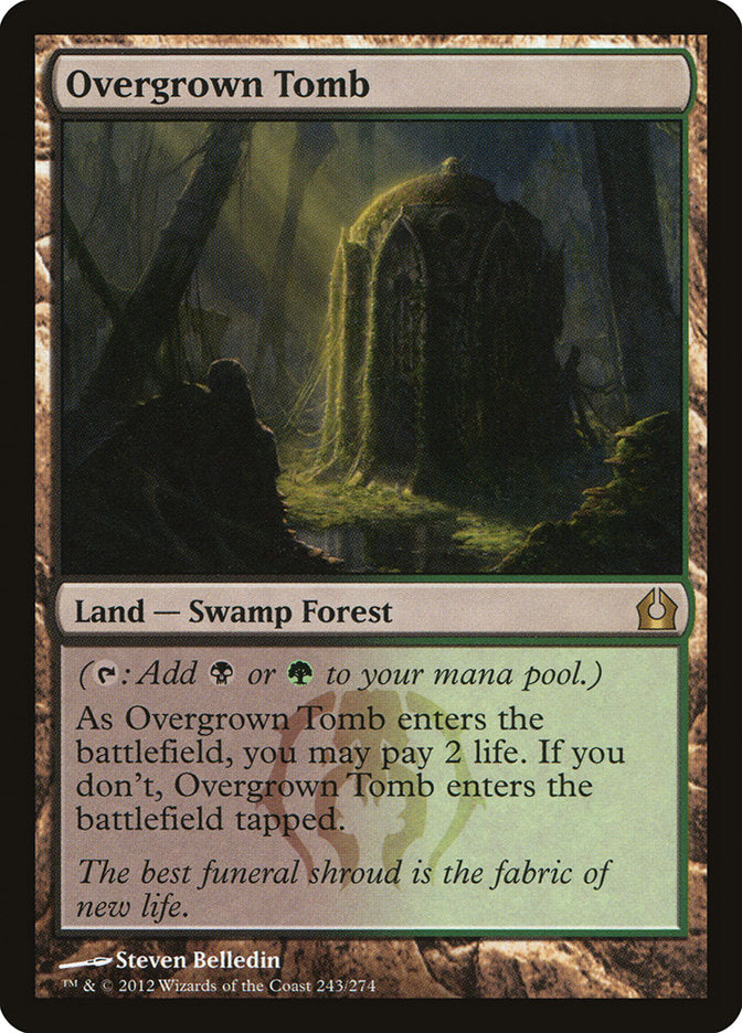 Overgrown Tomb [Return to Ravnica] | Card Merchant Takapuna