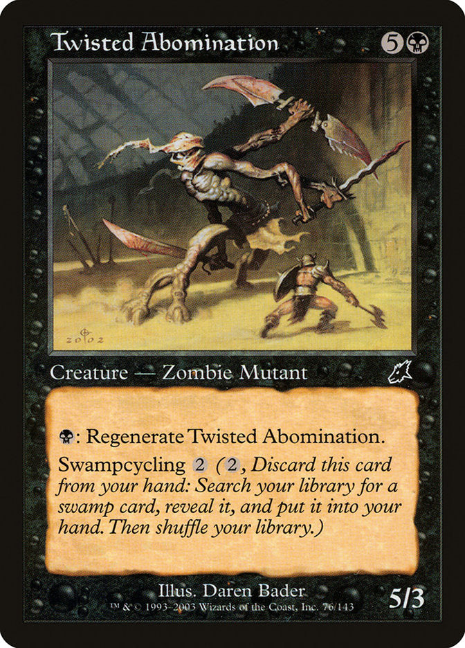 Twisted Abomination [Scourge] | Card Merchant Takapuna