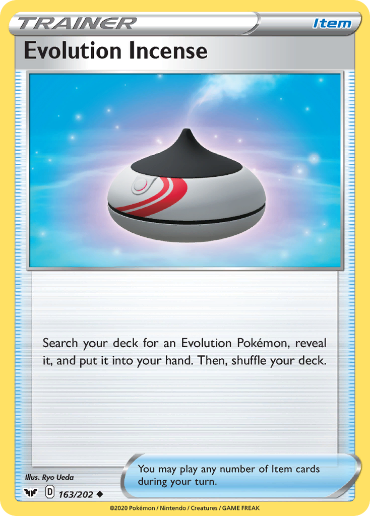 Evolution Incense (163/202) [Sword & Shield: Base Set] | Card Merchant Takapuna