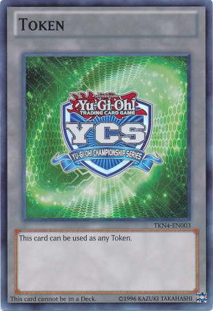 Yu-Gi-Oh Championship Series Token (Green) [TKN4-EN003] Super Rare | Card Merchant Takapuna