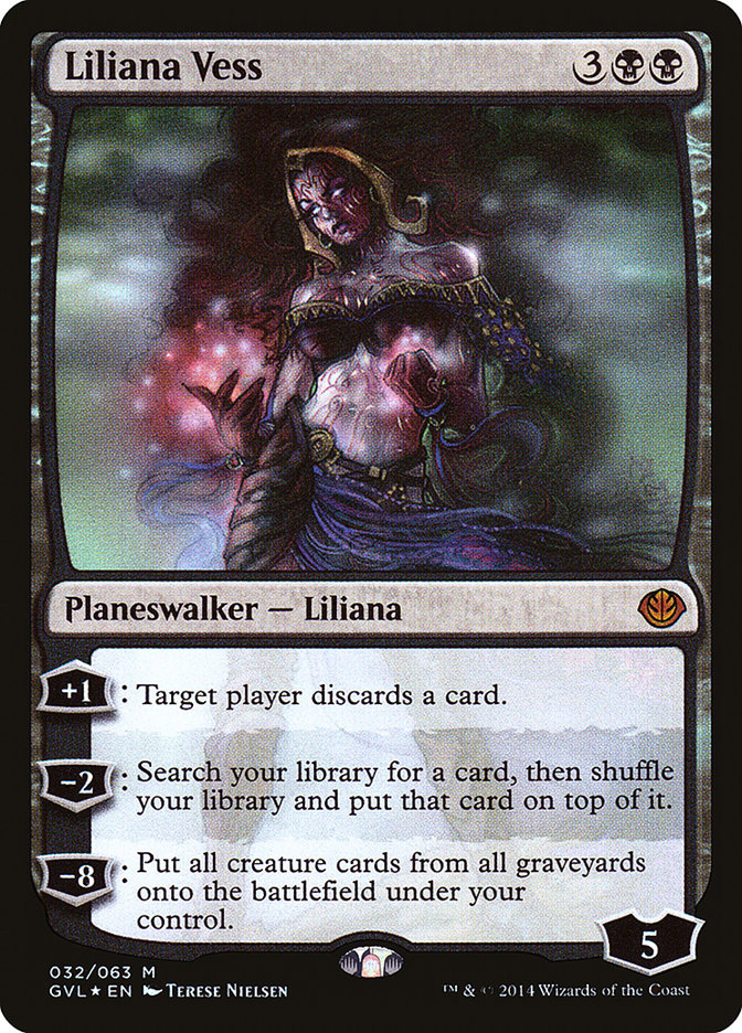 Liliana Vess (Garruk vs. Liliana) [Duel Decks Anthology] | Card Merchant Takapuna