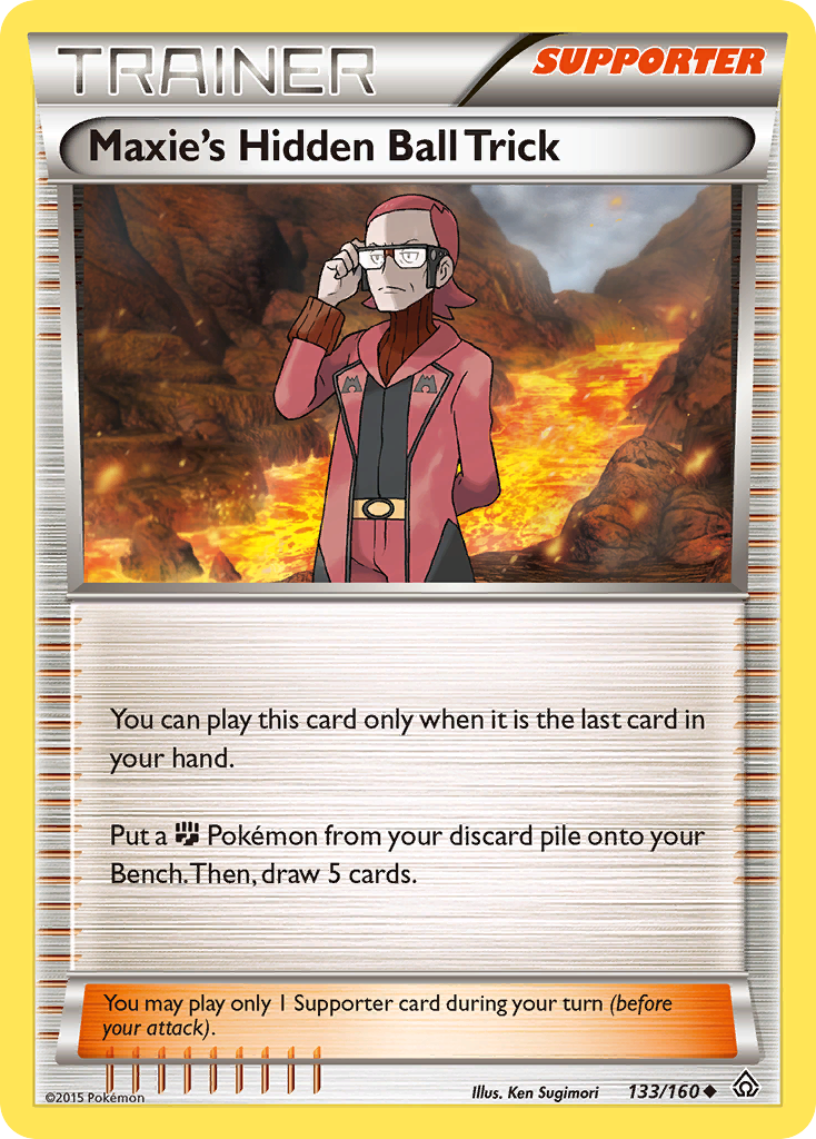 Maxie's Hidden Ball Trick (133/160) [XY: Primal Clash] | Card Merchant Takapuna