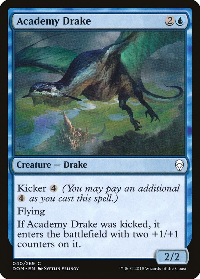 Academy Drake [Dominaria] | Card Merchant Takapuna