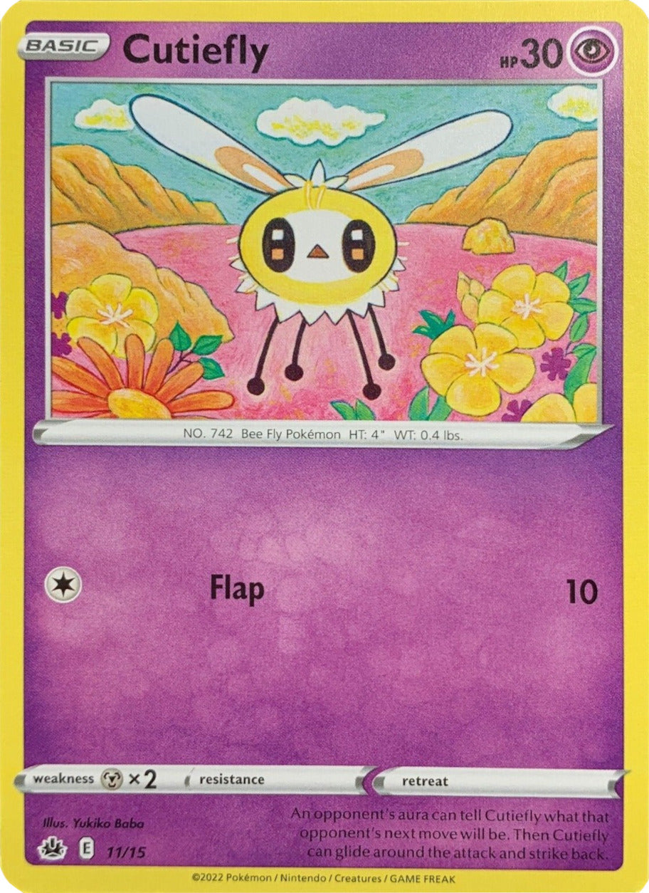 Cutiefly (11/15) [McDonald's Promos: Match Battle] | Card Merchant Takapuna