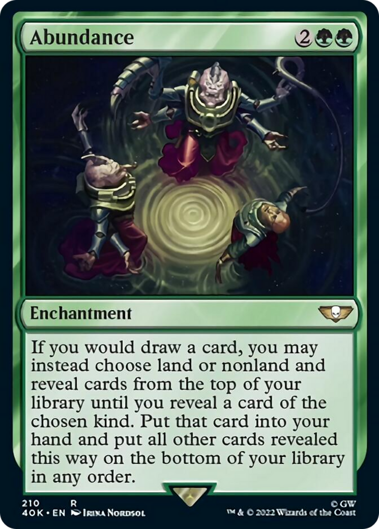 Abundance [Warhammer 40,000] | Card Merchant Takapuna