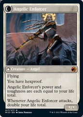 Enduring Angel // Angelic Enforcer [Innistrad: Midnight Hunt] | Card Merchant Takapuna