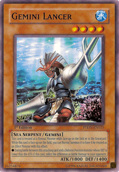 Gemini Lancer [PTDN-EN025] Common | Card Merchant Takapuna