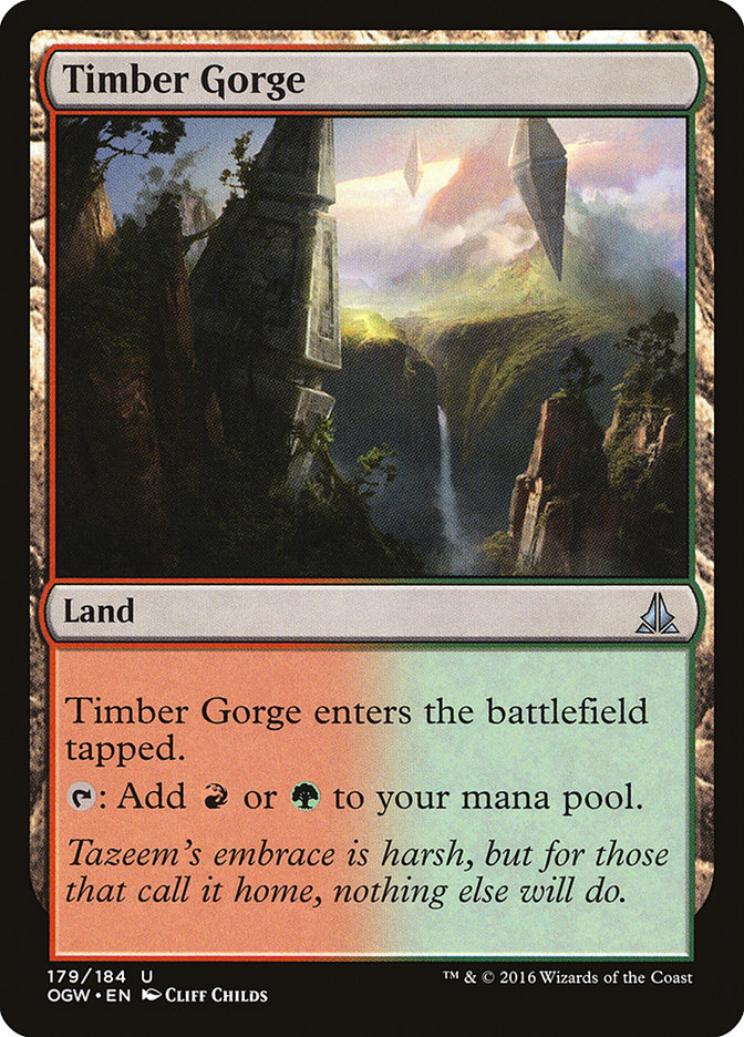 Timber Gorge [Oath of the Gatewatch] | Card Merchant Takapuna