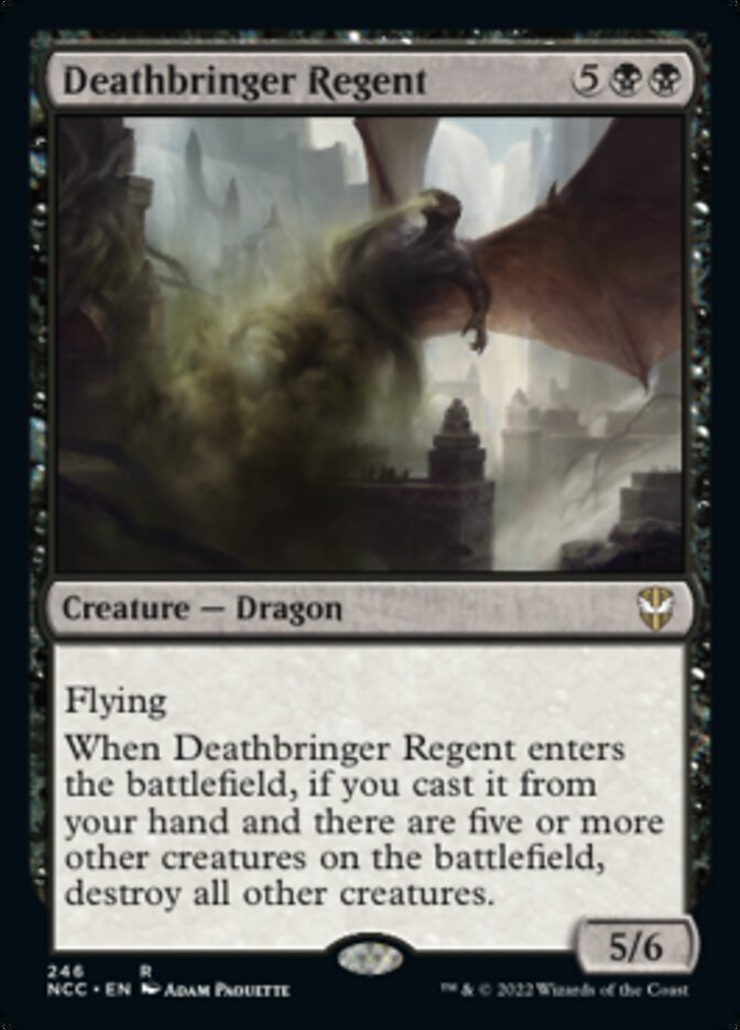 Deathbringer Regent [Streets of New Capenna Commander] | Card Merchant Takapuna