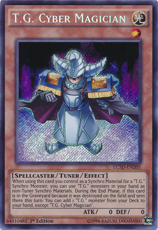 T.G. Cyber Magician [LC5D-EN205] Secret Rare | Card Merchant Takapuna