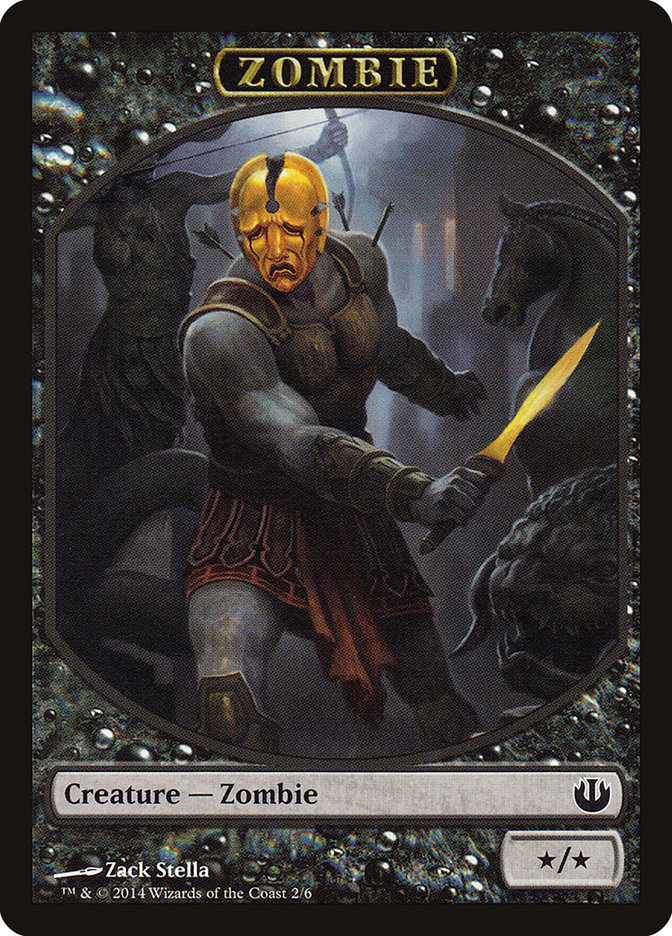 Zombie Token [Journey into Nyx Tokens] | Card Merchant Takapuna