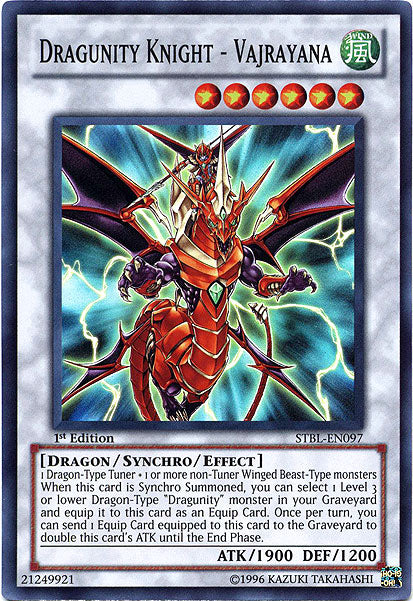 Dragunity Knight - Vajrayana [STBL-EN097] Super Rare | Card Merchant Takapuna