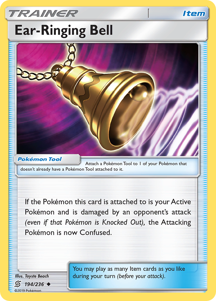 Ear-Ringing Bell (194/236) [Sun & Moon: Unified Minds] | Card Merchant Takapuna