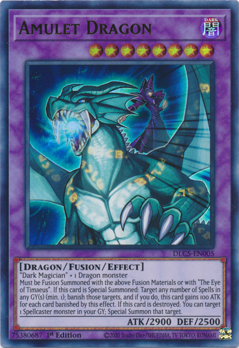 Amulet Dragon [DLCS-EN005] Ultra Rare | Card Merchant Takapuna