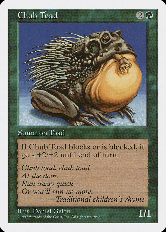 Chub Toad [Fifth Edition] | Card Merchant Takapuna