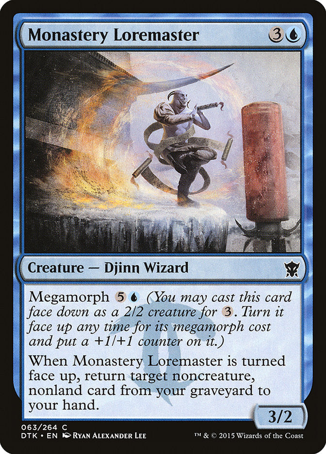 Monastery Loremaster [Dragons of Tarkir] | Card Merchant Takapuna