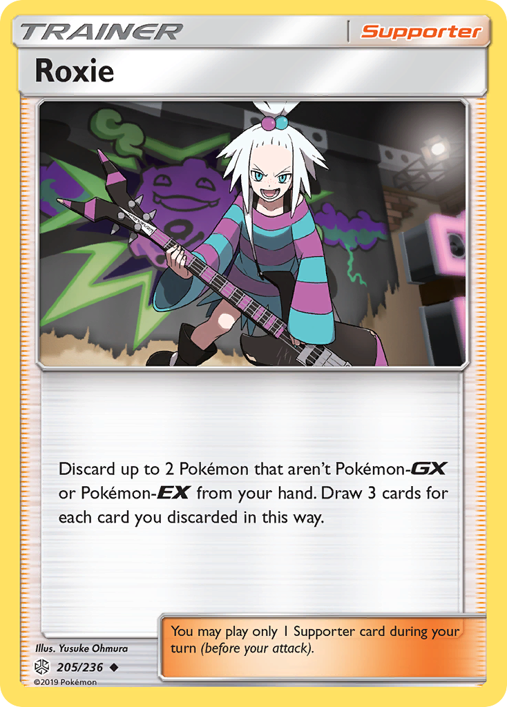 Roxie (205/236) [Sun & Moon: Cosmic Eclipse] | Card Merchant Takapuna