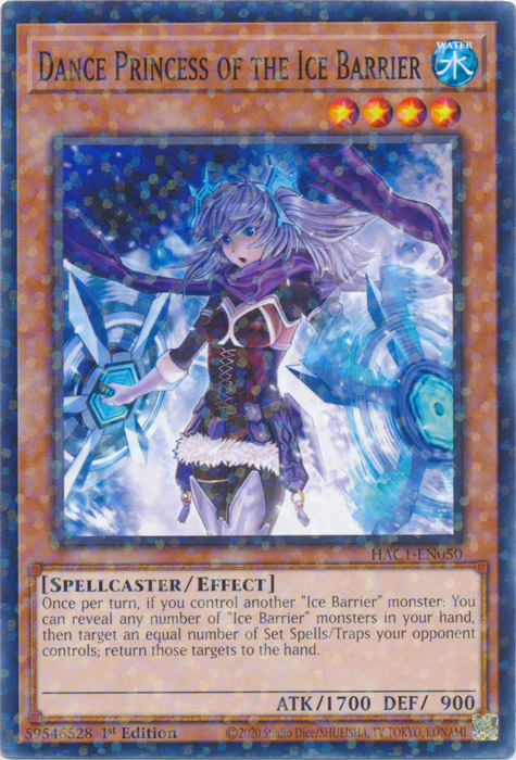 Dance Princess of the Ice Barrier (Duel Terminal) [HAC1-EN050] Common | Card Merchant Takapuna