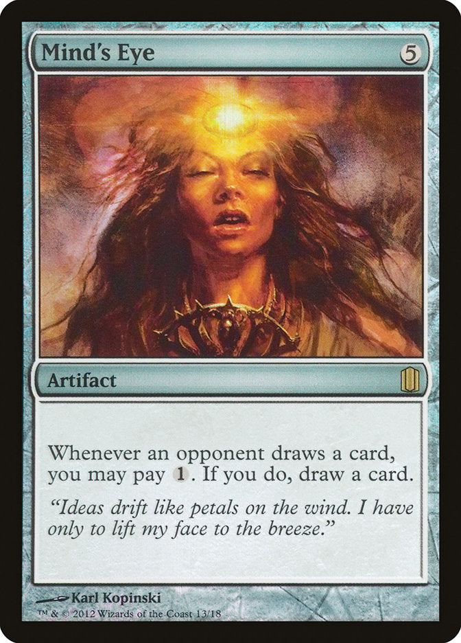 Mind's Eye [Commander's Arsenal] | Card Merchant Takapuna