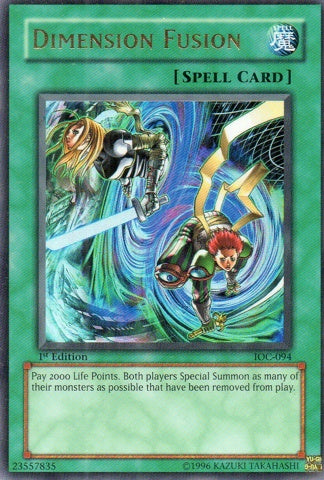 Dimension Fusion [IOC-094] Ultra Rare | Card Merchant Takapuna